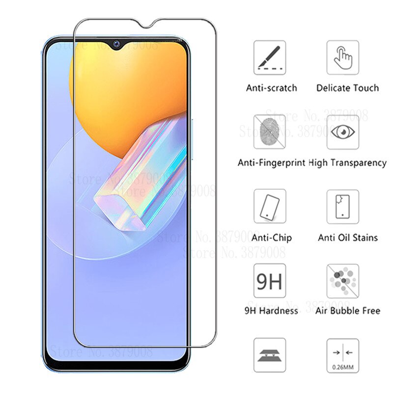 2 Stuks Originele Gehard Glas Voor Vivo Y31 Y 31vivoy31 Screen Protector Case Voor Vivo Y31 Y2036 Glas Safty Telefoon Beschermende Film