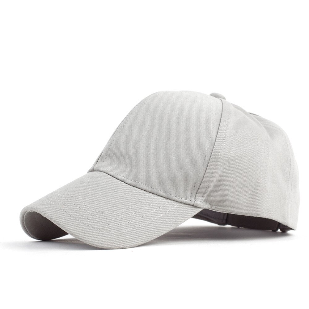 Gorra de béisbol con cola de caballo para mujer, Color sólido, transpirable, parasol, sombrero para el sol después de la apertura, gorra de tenis deportiva
