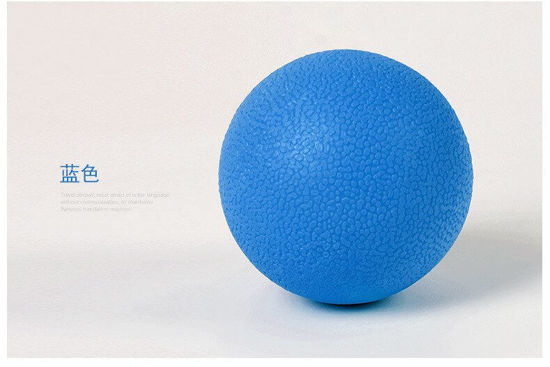 Profondo Rilassante Muscolare Palla Massaggio Palla Curvo Bastone di Massaggio Dei Punti di Agopuntura Massaggio Palla Guarigione Palla Massaggio Palla di Fitness: Fascia Single Ball Blue