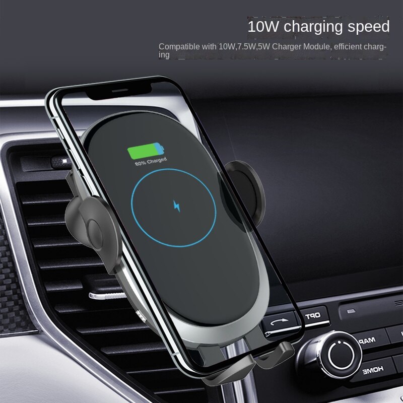 New 15w car phone holder wireless charger for samsung  s21 s20 iphone 13 12 11 x fast charging automatic clamping mount air vent