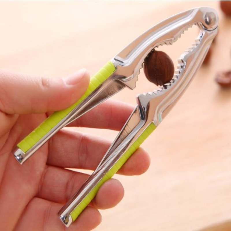 Cascanueces portátil para cocina, utensilio de cocina, descascarador, abridor de nueces, alicates, abridor de Metal, accesorios de cocina Cascanueces