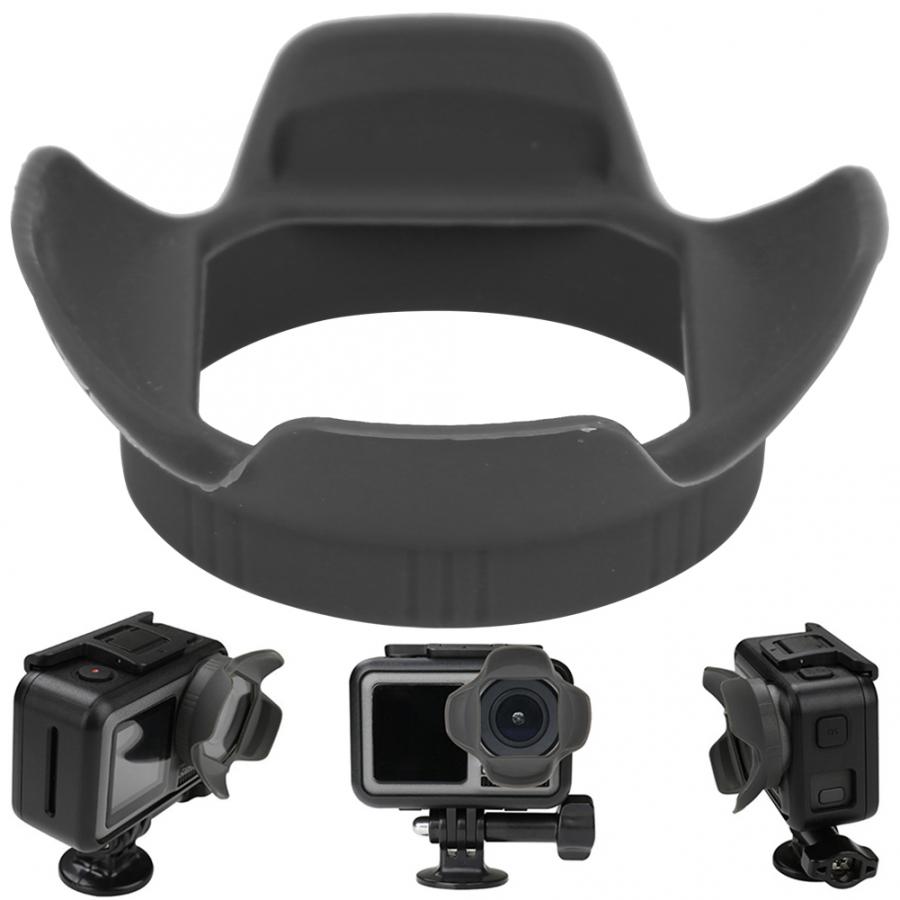 Silicone De Protection Pare-Soleil Monture Hotte Installation Facile Bouclier Accessoire pour DJI OSMO Caméra D'ACTION Pare-soleil