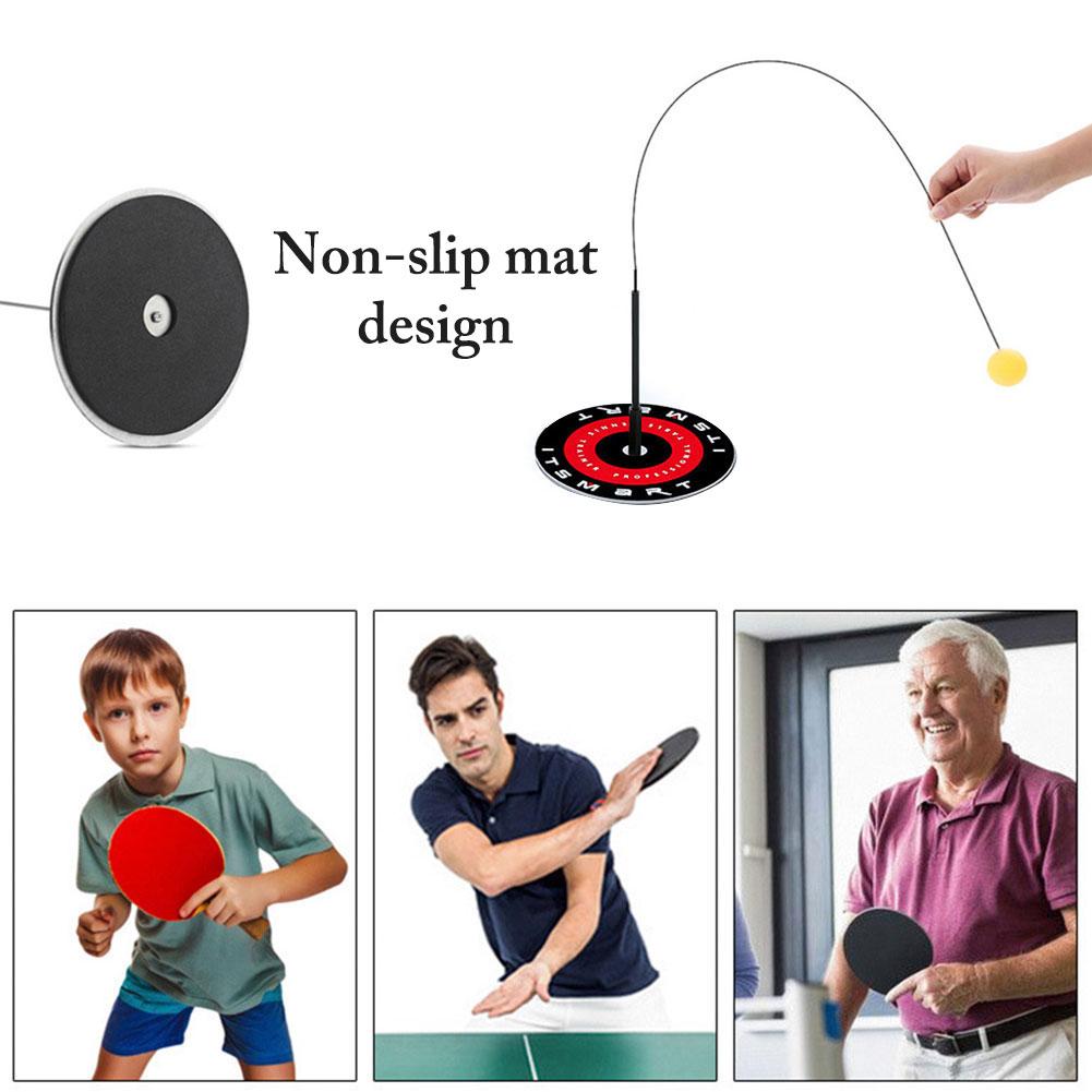 Tafeltennis Trainer Elastische Zachte As Leisure Decompressie Sport Tafeltennis Set Home Office Tafeltennis Training Tool