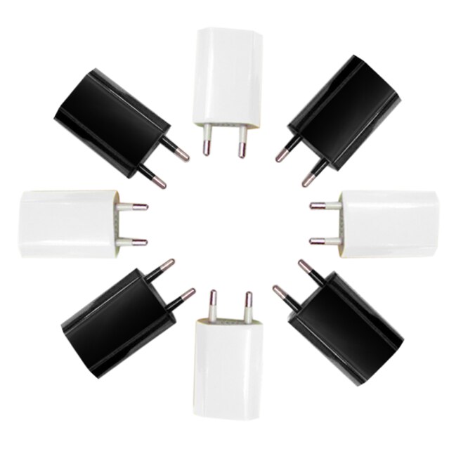 européenne prise ue USB AC voyage mur chargeur chargeur adaptateur secteur pour Apple iPhone 6 6S 5 5S 4 4S 3GS #30