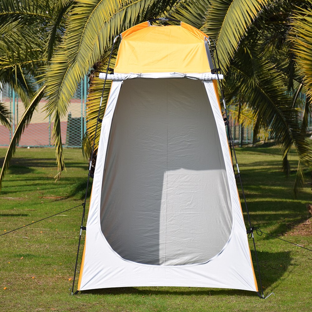 Outdoor Camping Waterproof Shower Bathing Tent Portable Changing Fitting Room Shelter Hiking Beach Outdoor Big Tent