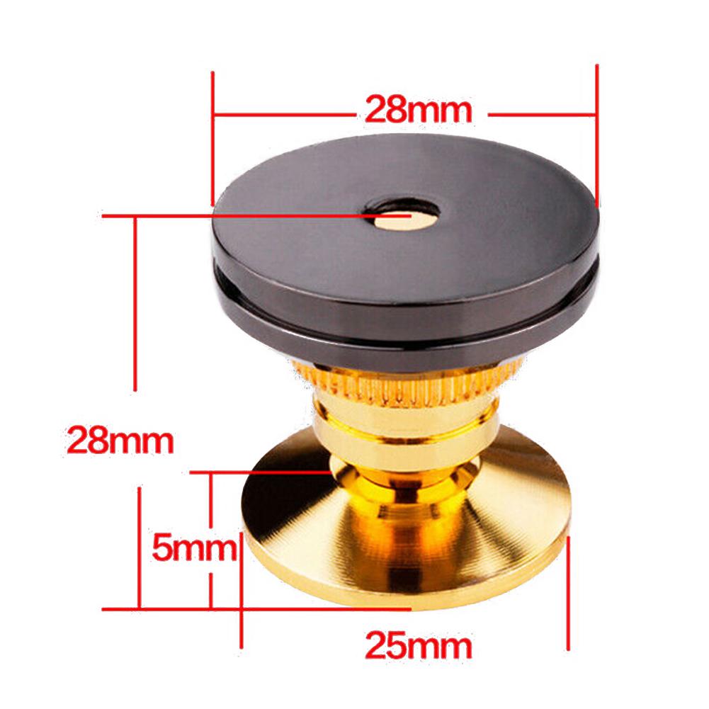 4 Teile/satz Lautsprecher Stand Fuß Goldene Spikes Lautsprecher Pad Gold Spikes Reinem Gold Lautsprecher Kasten NäGel Kegel Boden Fuß Nagel