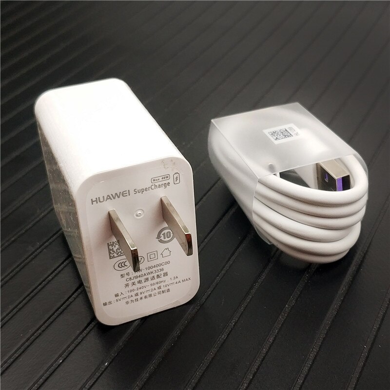 Huawei Mate 20 pro chargeur Original 40w chargeur de suralimentation rapide adaptateur de Charge murale ue pour P30 pro P20 Mate 20 10 Magic 2