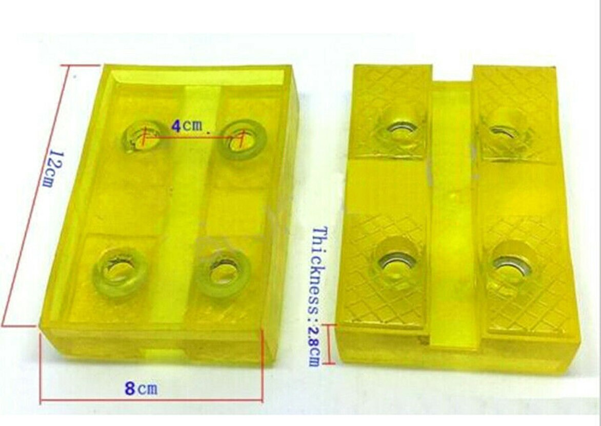 4PC Rubber Arm Pad Heavy Truck Truck Crane Lifting Parts Seal Ring