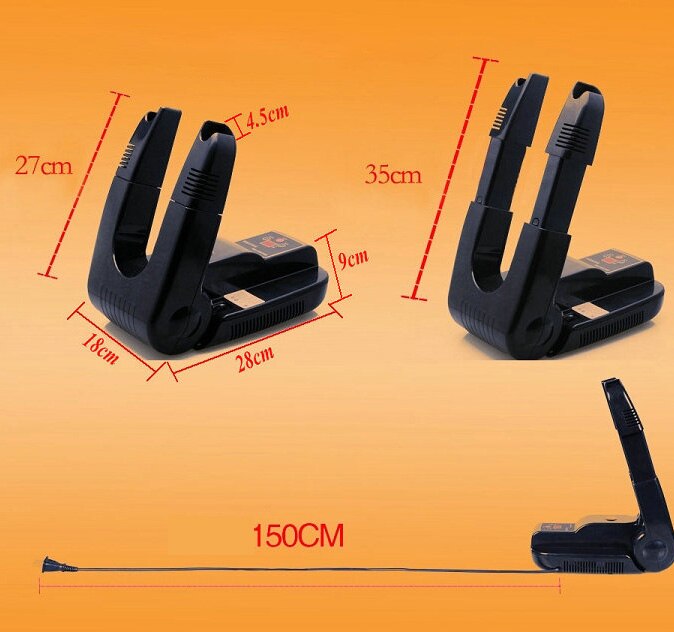 Drying Machine Folding timing boots gloves ozone Sterilization intelligent sock shoes dryer Electric Bake Shoe Device 150W