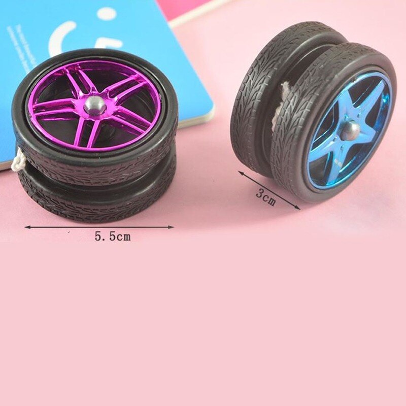 Neue Kunststoff Räder Yo Yo Art Kupplung Mechanismus Yo-Yo Spielzeug für freundlicher Party/Unterhaltung Yoyo Ball Leucht spielzeug Gelegentliche Farben