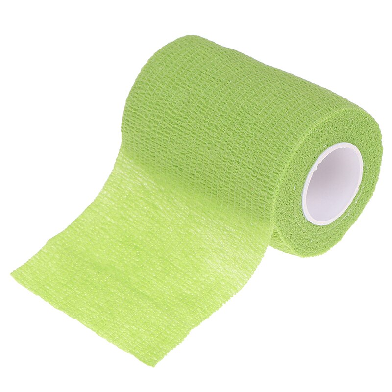7.5 cm * 4.5 m ! sports elastoplast stærk elastisk sport tape selvklæbende selvklæbende tape sammenhængende bandage tape: Grøn