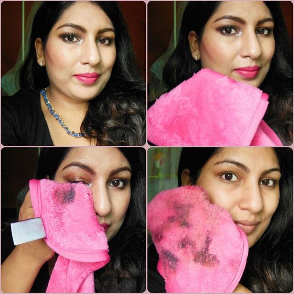 5Stck Mikrofaser machen-hoch Entferner Gesicht Handtuch Mehrweg Machen hoch Tuch Pads Frauen Gesicht Reinigung Handtuch Schönheit Hautpflege Schönheit werkzeuge