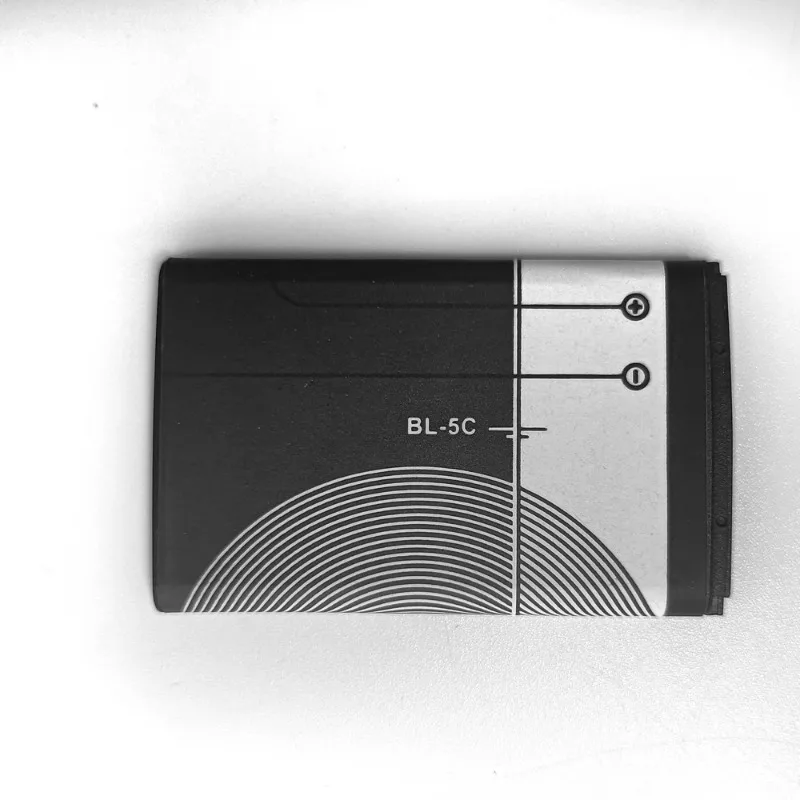 Neuer BL5C BL-5C 3,75 V 1020 mAh Lithium-Spielekonsolen-Akku für Nokia 1100 1110 1200 1208 1280 2600 2700 3100 3110 5130 6230 1600
