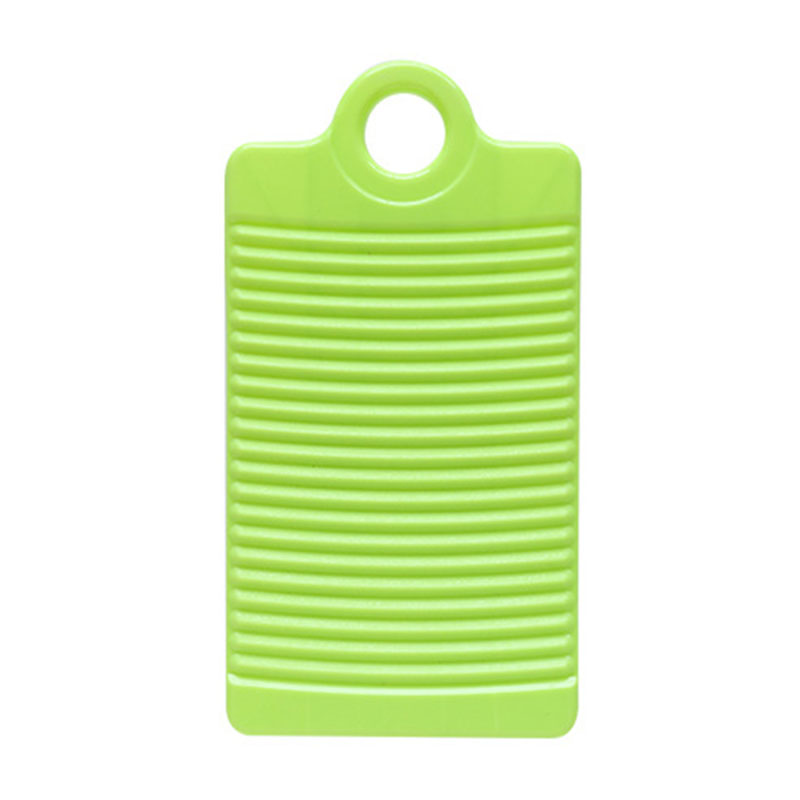 Plastic Washboard Antislip Thicken Washing Board Clothes Cleaning For Laundry SUB: Green