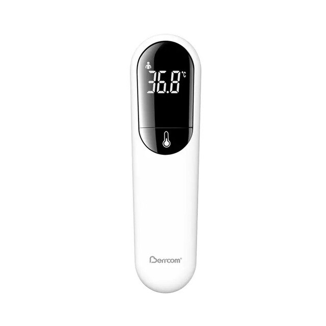 Originele Xiaomi Mijia Ihealth Thermometer Nauwkeurige Digitale Koorts Infrarood Klinische Thermometer Contactloze Meting Led Getoond: Berrcom Thermometer