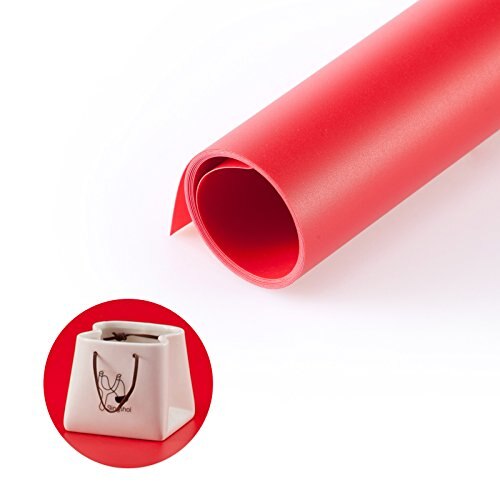 120*200cm Solid Color Matt Frosted PVC Background Plate Photography Backdrop Background Cloth Waterproof Anti-wrinkle: Red