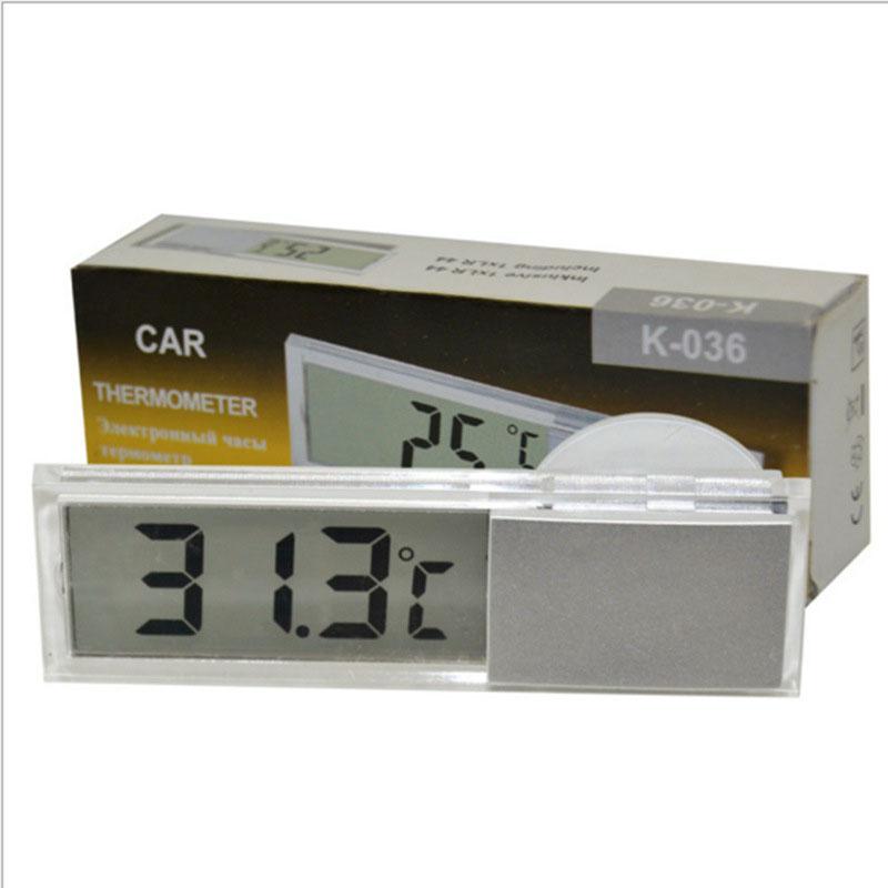 Himiss Osculum Type Lcd Voertuig Gemonteerde Auto Digitale Thermometer Celsius Fahrenheit Externe Sensor Elektronische Tester