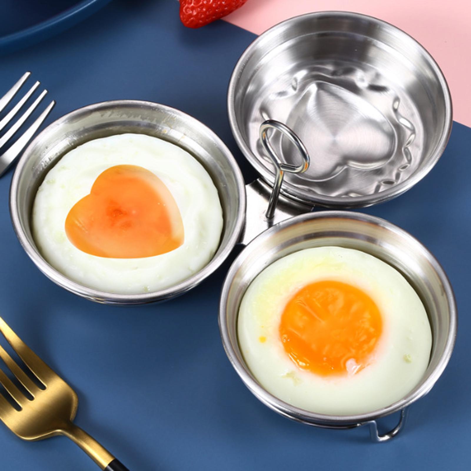Mini Hart Zon Vorm Multifunctionele Roestvrij Staal Anti-aanbak Eierkoker Ontbijt Bakvorm Levert