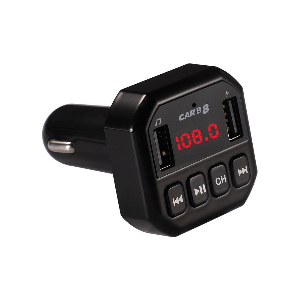 Bluetooth Car MP3 Vehicle Player Wireless FM Transmitter Audio Modulator Adapter Bluetooth FM Slot LCD Receiver Music TF M0N3