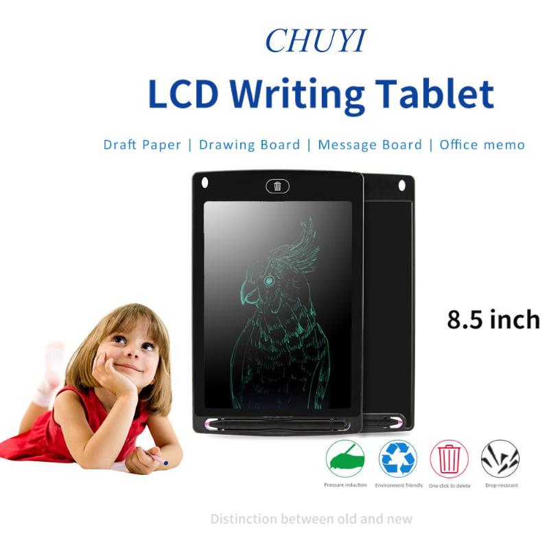 8.5 Inch Portable Digital LCD Writing Tablet Electronic Drawing Notepad Adsorb on Tefrigerator for Message Board