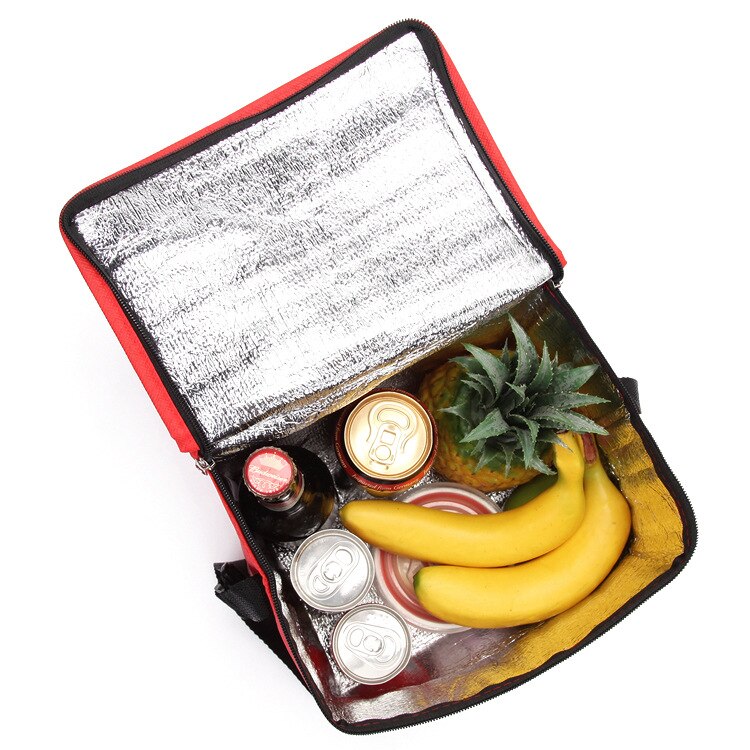 branded thermal cooler bags lunch insulated cool shoulder bags ice pack thermo picnic box food fresh vehicle insulation bags 9L