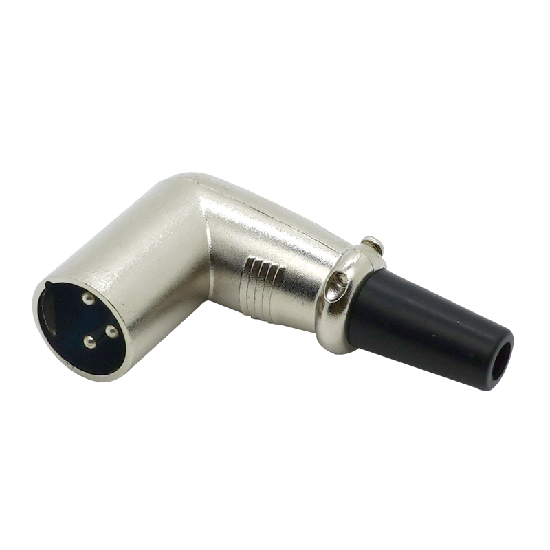 Audio Jack 3 Pin XLR Adapter Connector to 3.5 mm Male Female 6.35 mm To XLR Plug Audio Converter Microphone Adaptors: green