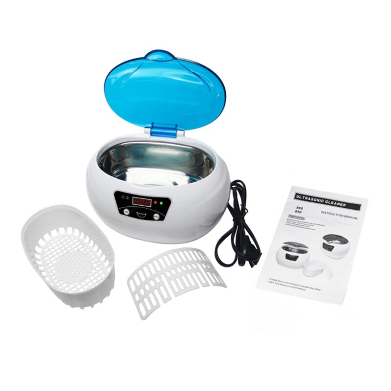 JP-890 600ML Large Tank Ultrasonic Cleaner Washing Equipment With Degas Heating Timer Bath Ultrasound Washer EU Plu