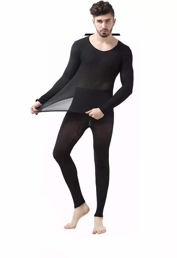 men and women 3 seconds suits thermal underwear top shirt long johns set sleep bottom wear