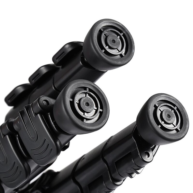 Qzsd  q111 aluminium kamerastativ letvægts rejsestativ med pan hoved hurtigudløser plade til nikon canon dslr