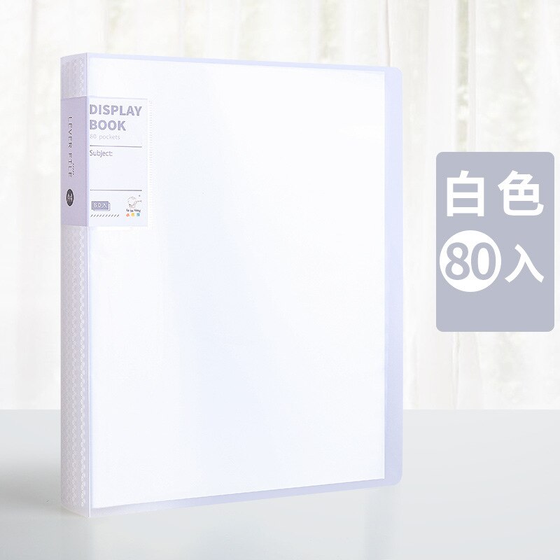 30 40 60 80 Pagina &#39;S A4 Size Piano Muziek Score Vel Document Bestand Map Organizer Pp Frosted Map Bureau organizer: 80pages white