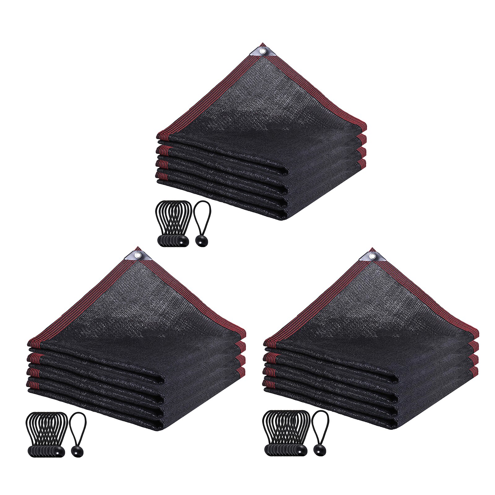 UV Resistance Greenhouse Covers Sunblock Shade Cloth Net Mesh Tarp Protection Outdoor Shade Screen with Grommets