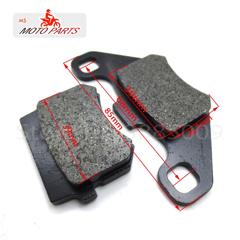 Motorcycle BRAKE PADS 49cc - 250cc ATV Quad Go Kart most chinese Dirt Pit Bike scooter Hydraulic brake PADS
