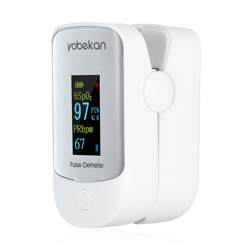 Carevas Blut Sauerstoff SPO2 Monitor Finger-pulsoximeter Sauerstoff Sättigung Monitor innerhalb von 24 stunden (ohne Batterie): MULTI