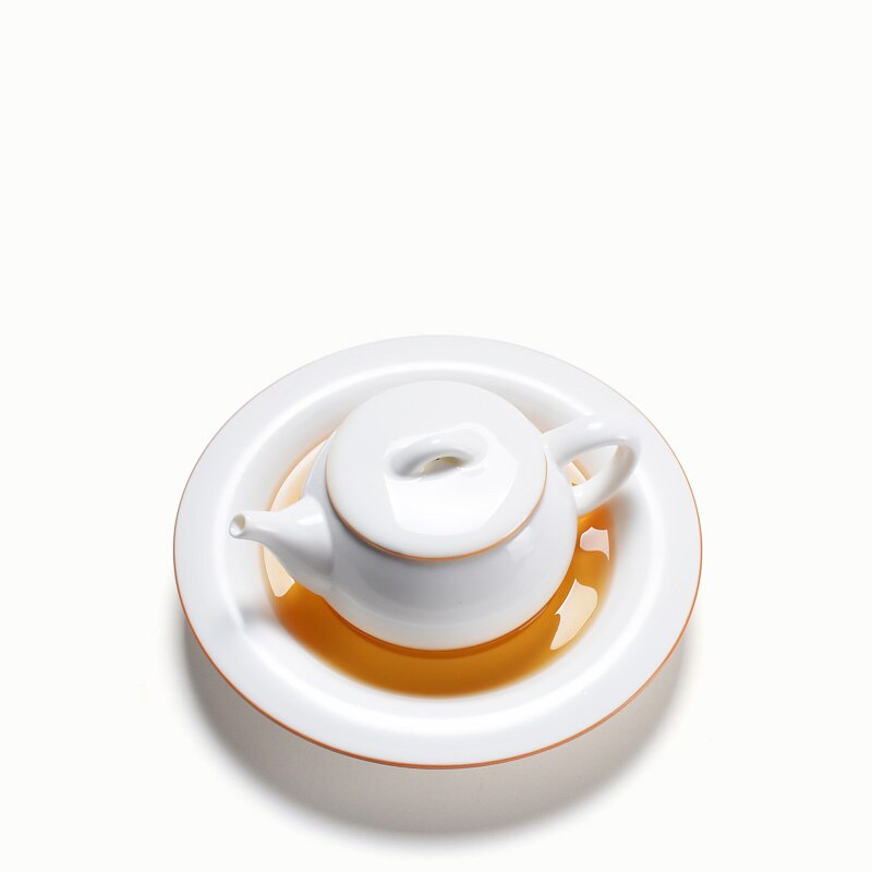 TANGPIN ceramic teapot white kettle chinese tea pot porcelain teaset