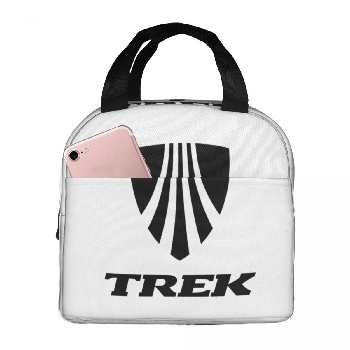 Trek Bike Logo Lunch Bags Insulated Bento Box Lunch Tote Leakproof Picnic Bags Cooler Thermal Bag for Woman Student Travel: SKY BLUE