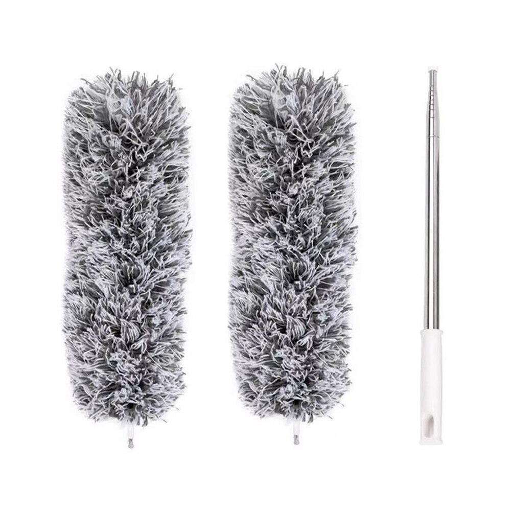 Adjustable Sweeping Duster Microfiber Hand Duster Extendable Microfiber Cleaning Tool