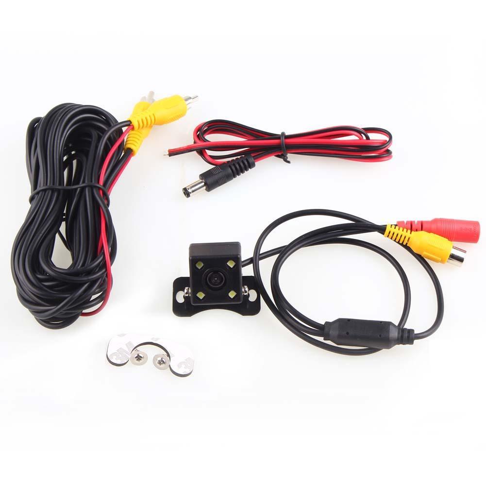 4 LED 12V Back Up Rear View Reverse Backup Camera Cam Night Vision Waterproof