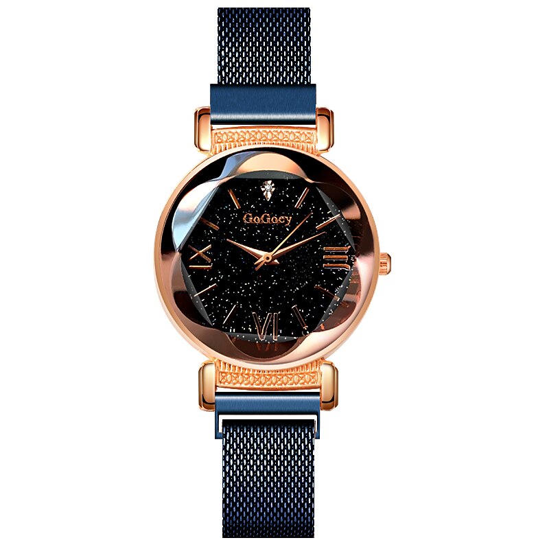 Gogoey vrouwen Horloges Sterrenhemel Zegarek Damski Rose Gouden Armband Dames Horloge Vrouwen Luxe Klok Vrouwen bayan kol saati