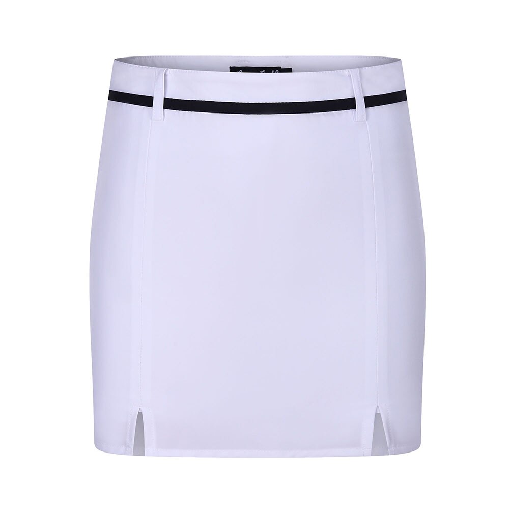 Miłość spódnica golfowa spódnica golfowa rozciągliwe dopasowanie szczupły wąska spódnica golf majtki damskie: biały / XL