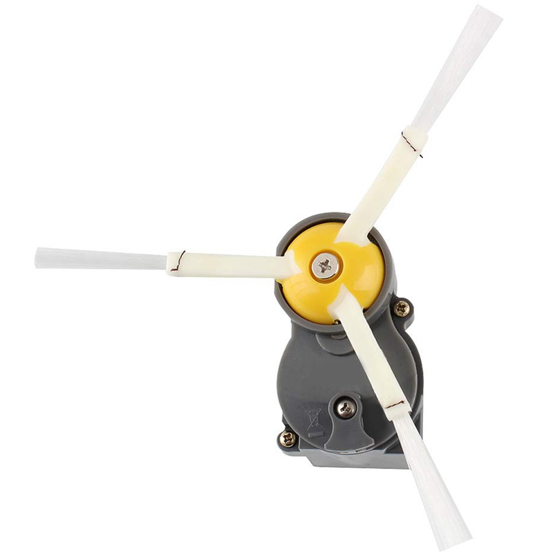 Motor de cepillo de rueda mejorado para irobot Roomba 500, 600, 700, 800, 560, 570, 650, 780, 880 y, pieza de robot aspirador 1 * Cepillo Lateral + 1 *: Gris claro