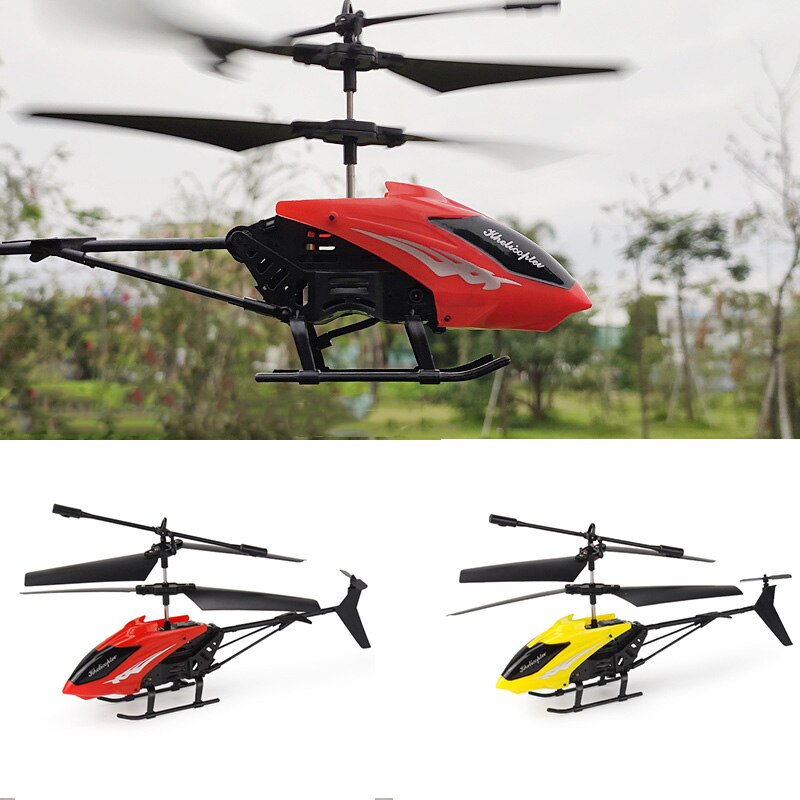 2.5 Kanaals Rc Helicopter Speelgoed Mini Drone Helikopter Rc Quadcopter Speelgoed Voor Kinderen Dron Rc Helicopter Gyro Geel Rc Drone