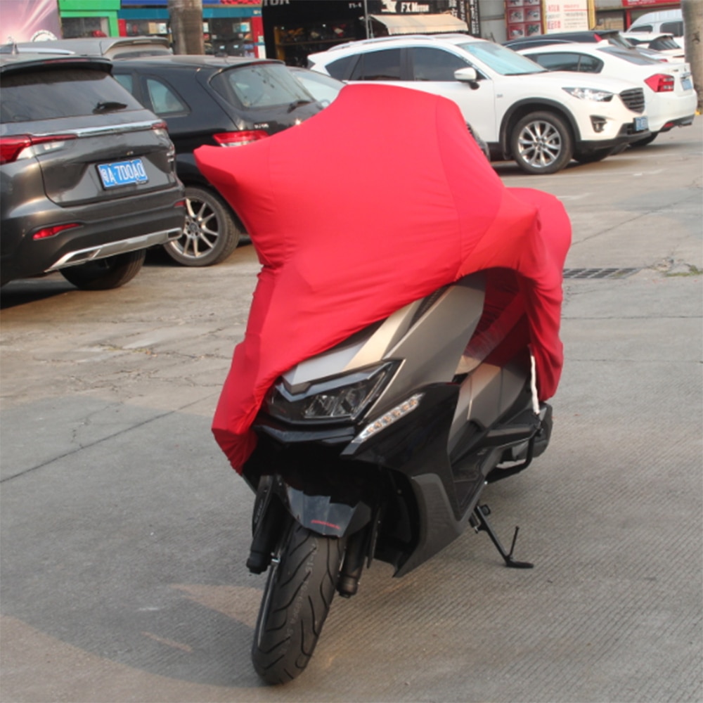 Kkmoon motorcykelskydd universal utomhus uv-skydd hela säsongen vattentät cykel regn dammtätt mopedskydd