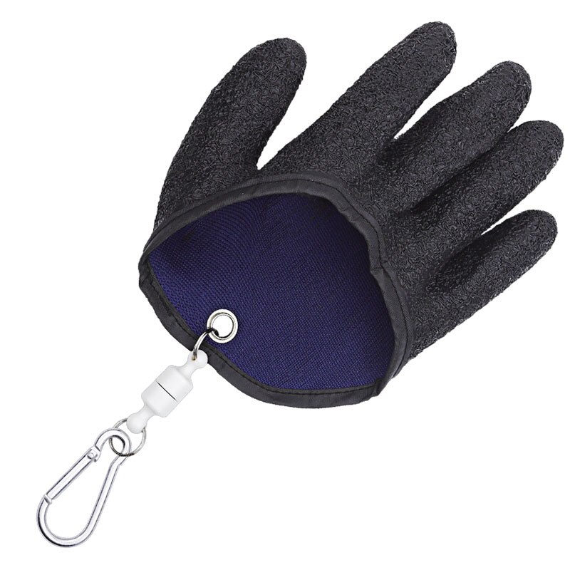 Gants De Pêche Qianyu Magnétiques Antidérapants - Lot 2 Paires, Crochets Aimants, Polyester Imperméable, Unisexes