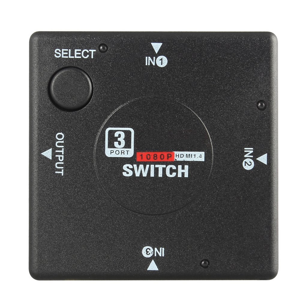 3 Schakelaar High Definition 3 Port Hdmi-Compatibel Switcher Hdmi-Compatibel Splitter Hdtv Hd Dvd 1080P Vedio adapter Geschikt ForPS3