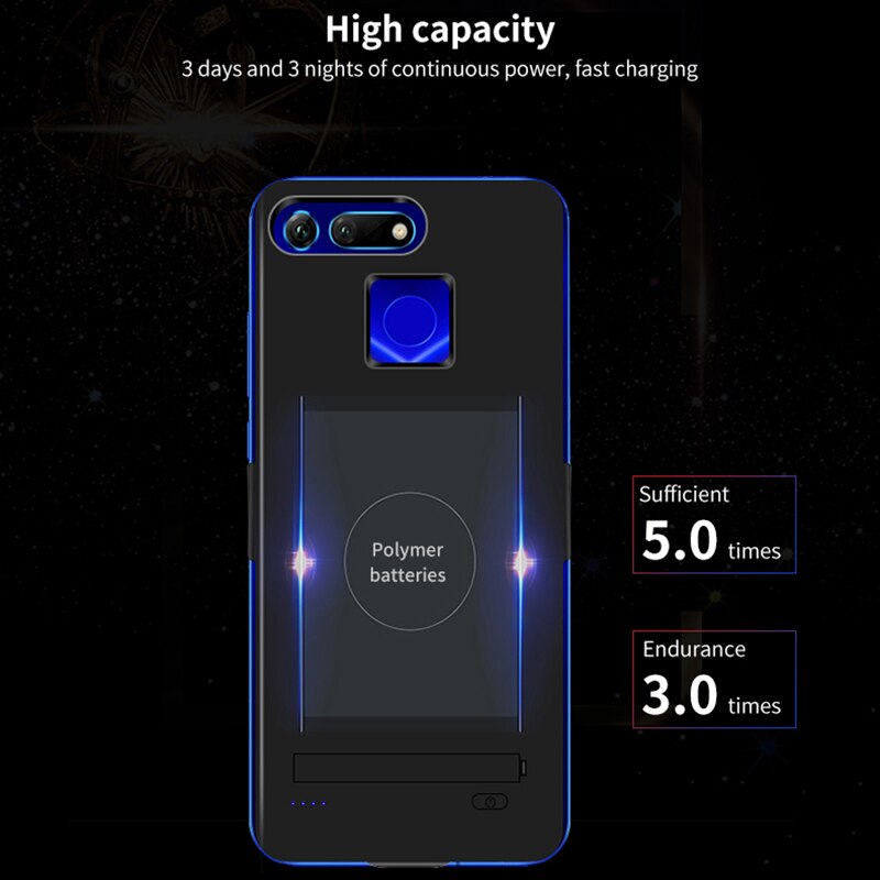 6800mAh Batterie Ladegerät Fällen für Huawei Ehre V20 Energie fallen Ladung Energie Bank Externe Batterie Energie fallen für Huawei v20