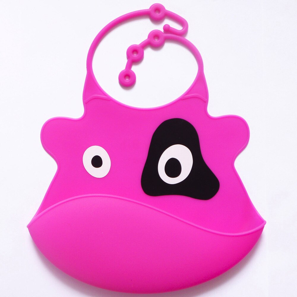 Waterproof Saliva Dripping Bibs Cute Kid Infant Bibs Baby Soft Silicone Bib cute adjustable baby bibs babero con mangas