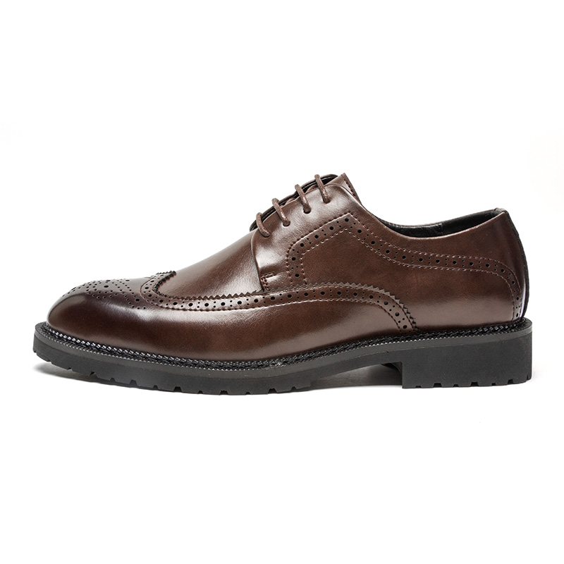 Men's Lace Up Brogue Formal Shoes: Buy Online - Happy Gentleman