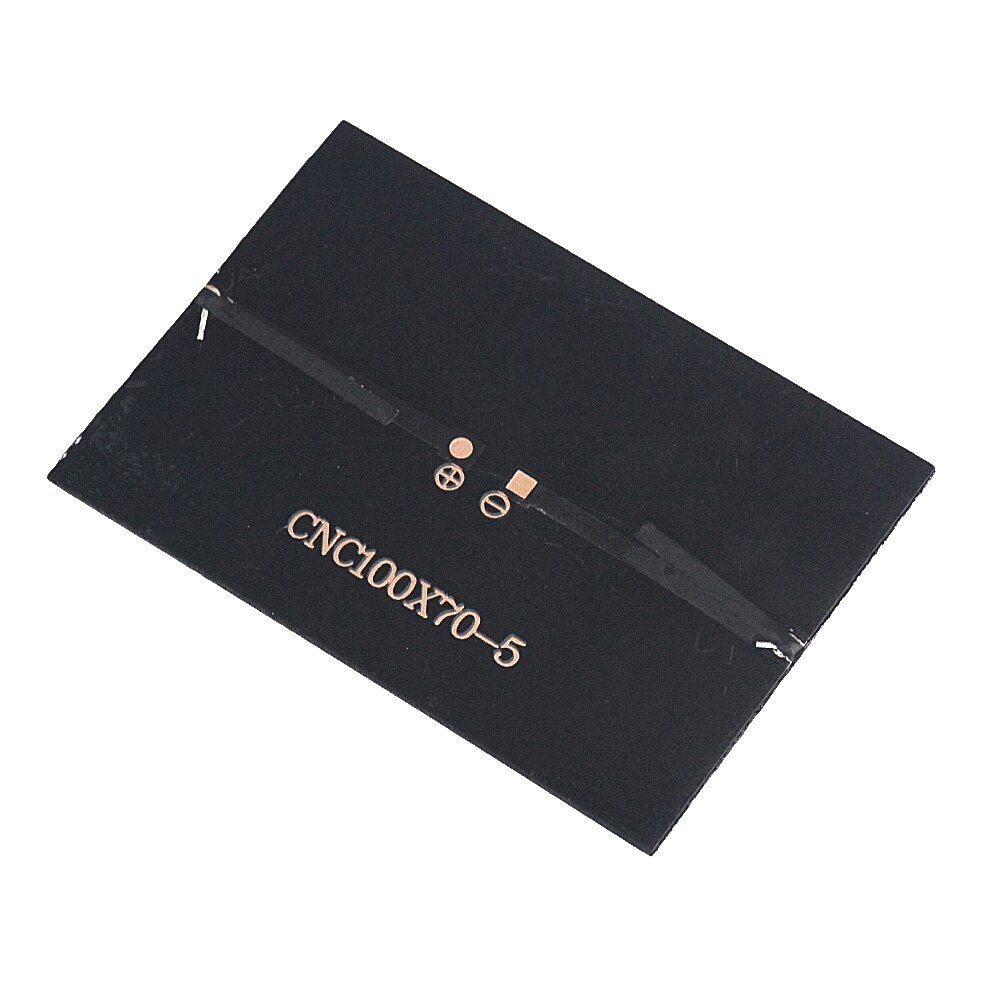 Panel Solar de 5V, 200MA, Mini Sistema Solar DIY para baterías, cargadores de teléfonos móviles, célula Solar portátil, 100x70mm, 1 ud.