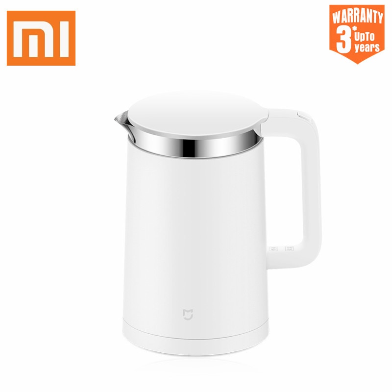 Xiaomi MIjia-Hervidor eléctrico inteligente con Control de temperatura constante, tetera de aislamiento térmico para el hogar, 1,5 l, con aplicación móvil