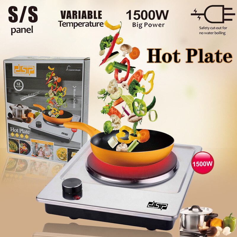 Electric Stove Induction Cooker 1500W High Power Induction Cooktop Cooker Household Knob control